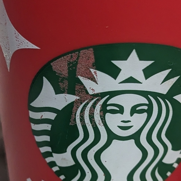 Starbucks 25th anniversary plastic 16 oz. With lids. Limited edition - Picture 8 of 9